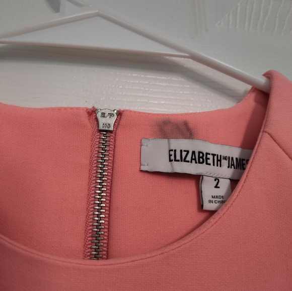 Elizabeth and James Pink Dress with Cutouts - Picture 3 of 5